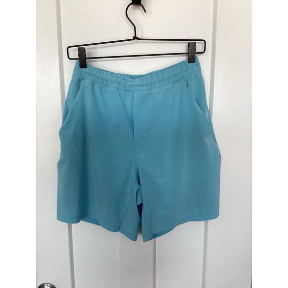 Lululemon Men's Lined Perforated Drawstring Stretch Pace Breaker 7” Shorts Small - Picture 1 of 10